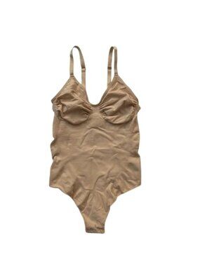 NWOT Skims Sculpting Thong Bodysuit S/M Sienna Brown MSRP $70